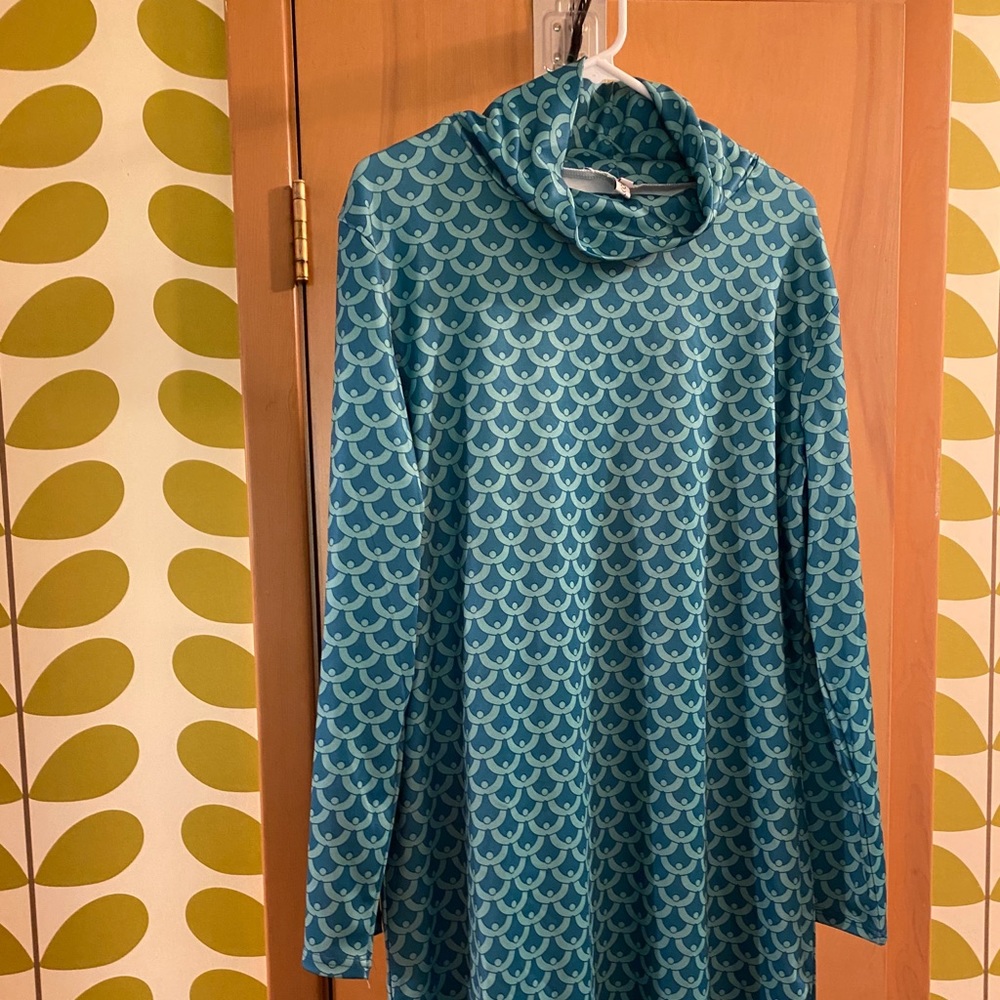 Tunic dress retro look